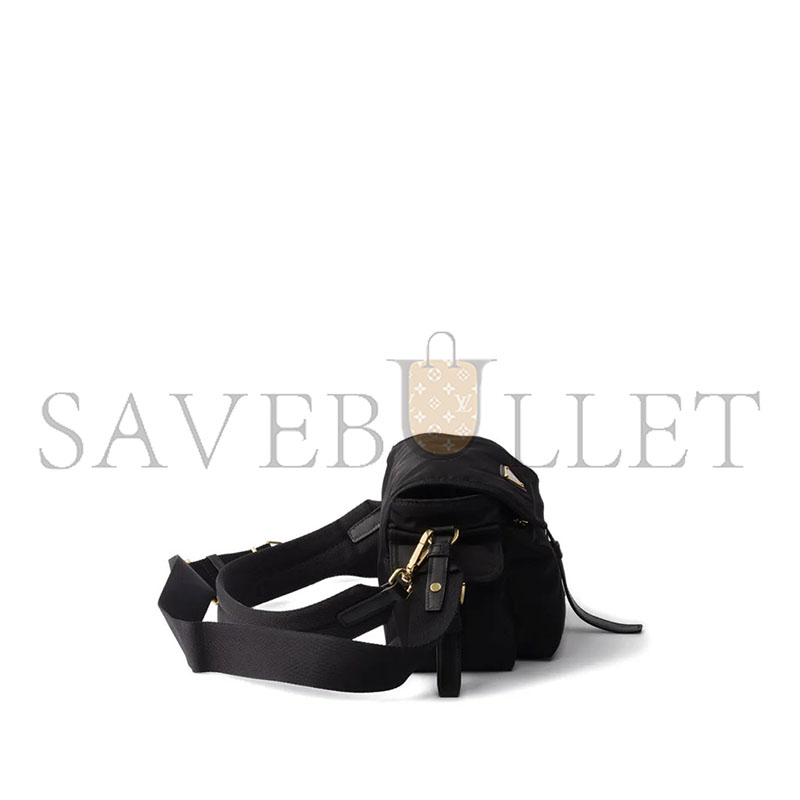 Pra*a EXPLORE RE-NYLON MEDIUM SHOULDER BAG 1BD413 (23*11.5*9cm)